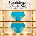 Turquoise Floral Lace Panties