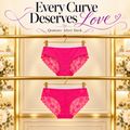 Hot Pink Floral Lace Panties