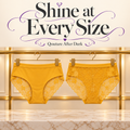 Mustard Yellow Floral Lace Panties