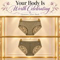 Olive Green Floral Lace Panties